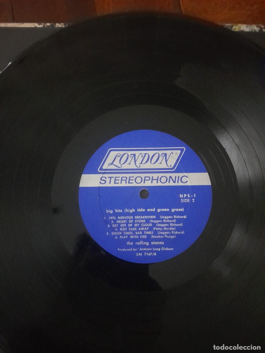 Discos de vinilo: LP THE ROLLING STONES BIG HITS - Foto 6