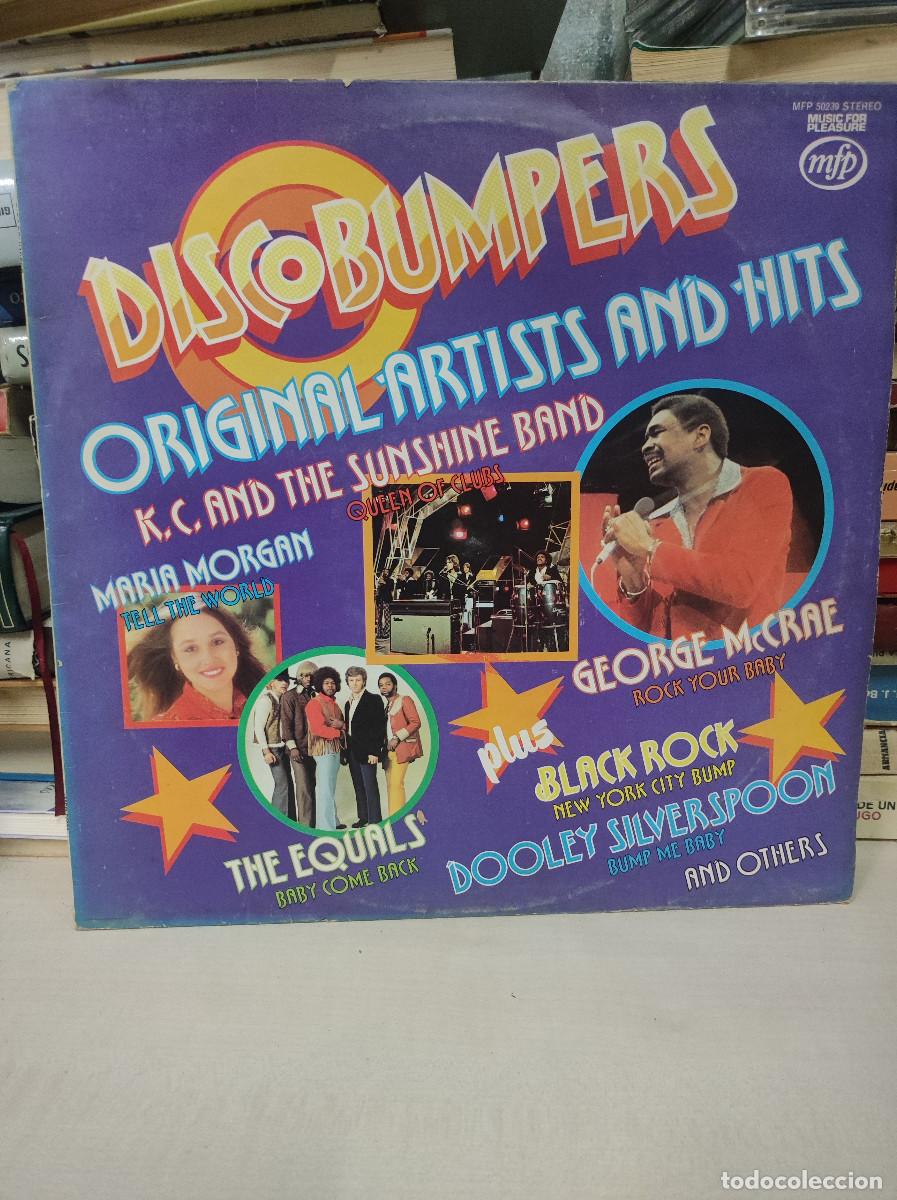 Discos de vinilo: DISCO BUMPERS ORIGINAL ARTISTS AND HITS - Foto 1