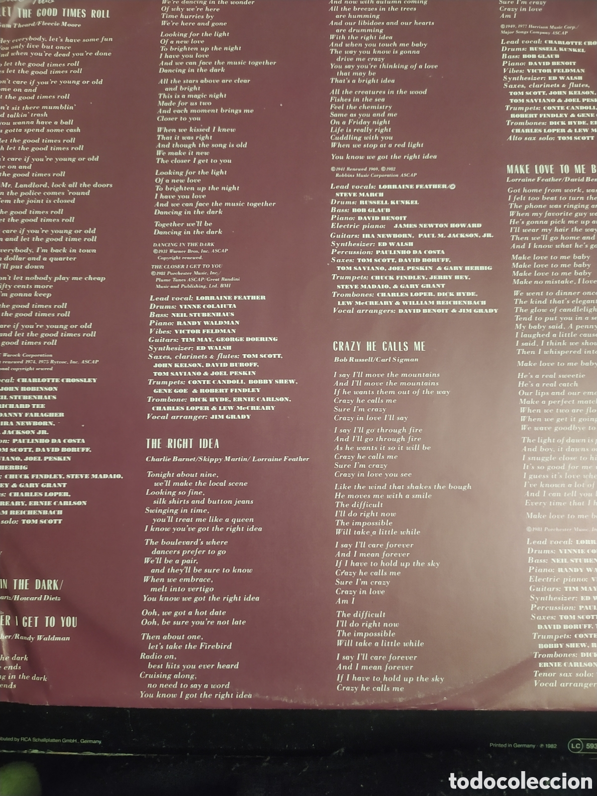 Discos de vinilo: Full swing lp the good times are back - Foto 4