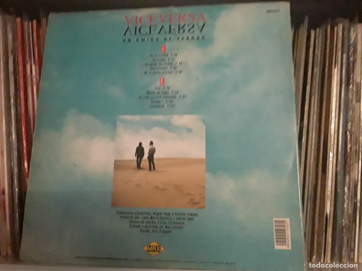 Discos de vinilo: viceversa - un amigo de verdad - lp - Foto 2