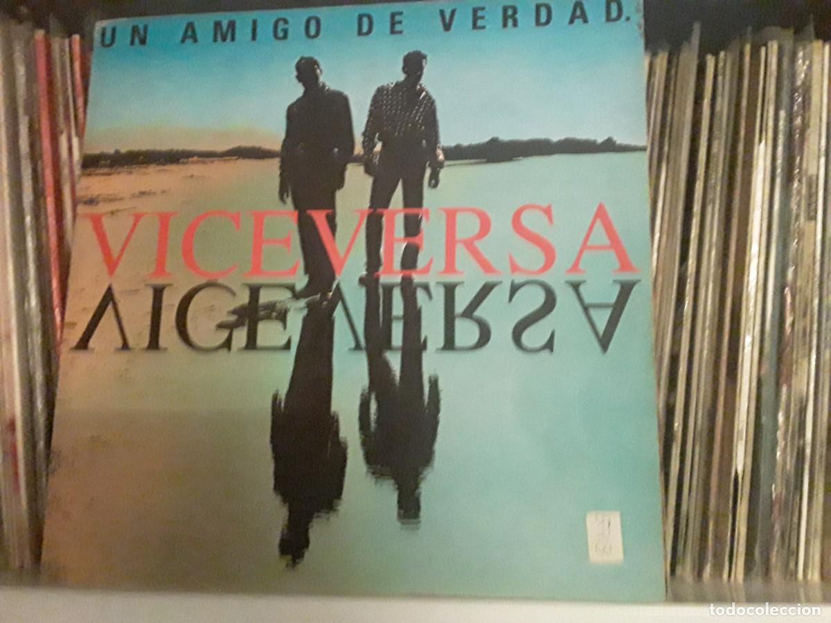 Discos de vinilo: viceversa - un amigo de verdad - lp - Foto 1