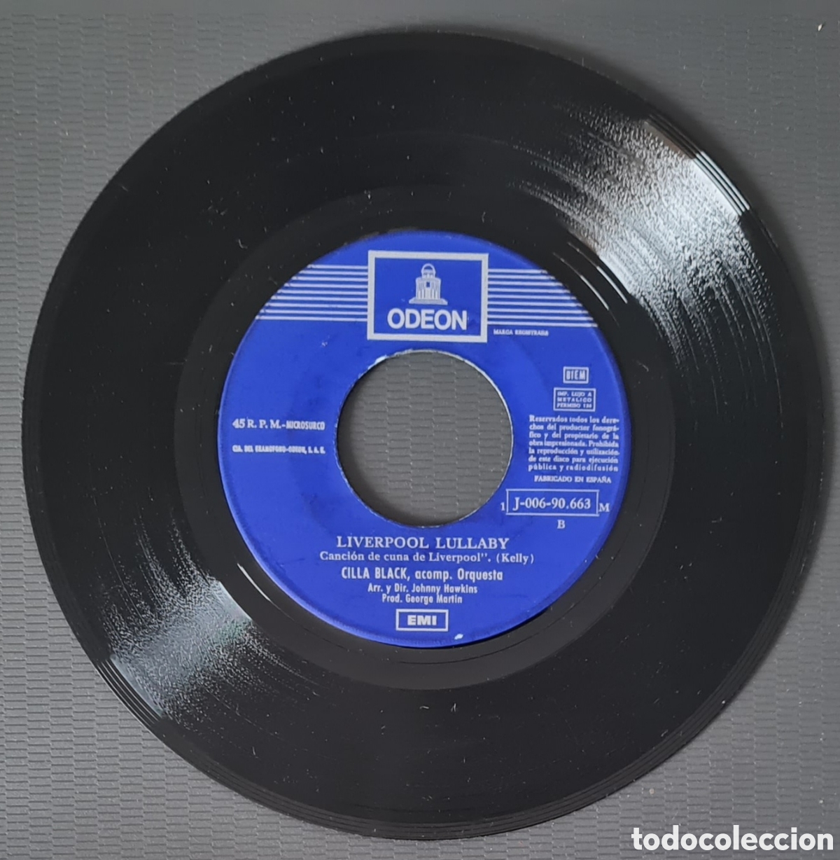 Discos de vinilo: SINGLE - CILLA BLACK - CONVERSATIONS - 1969 - Foto 4