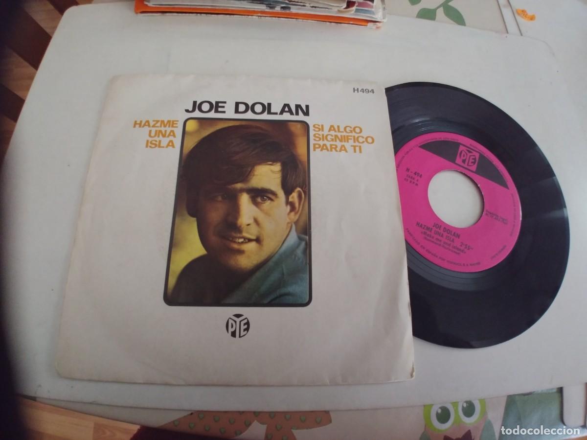 Discos de vinilo: JOE DOLAN-SINGLE HAZME UNA ISLA - Foto 1