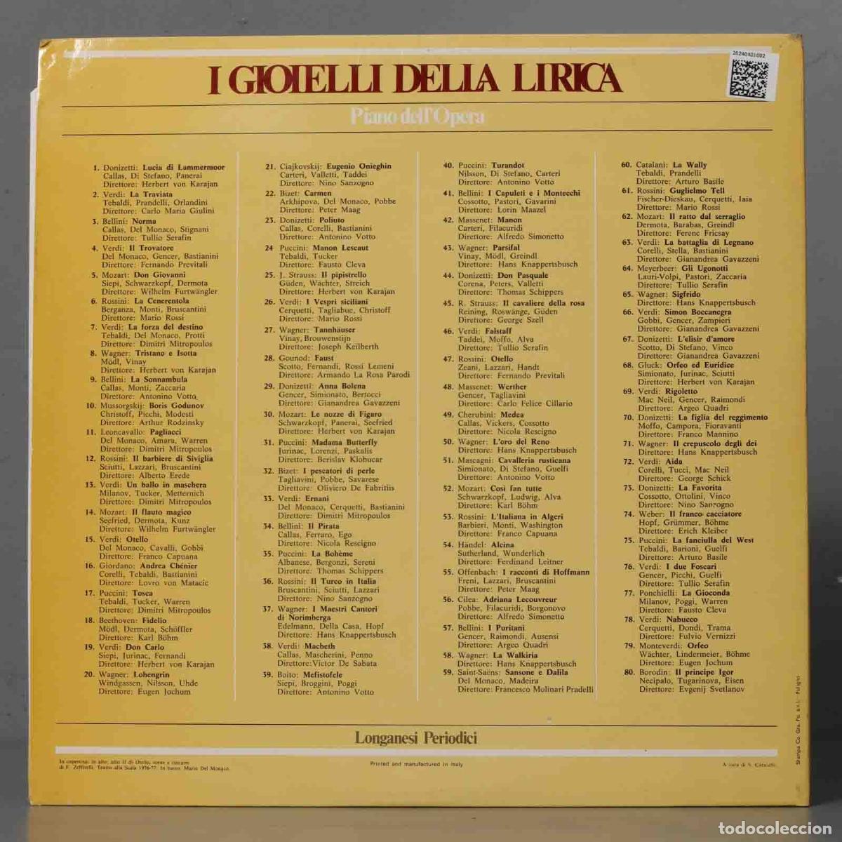 Discos de vinilo: LP. OTELLO. VERDI. CAPUANA - Foto 2