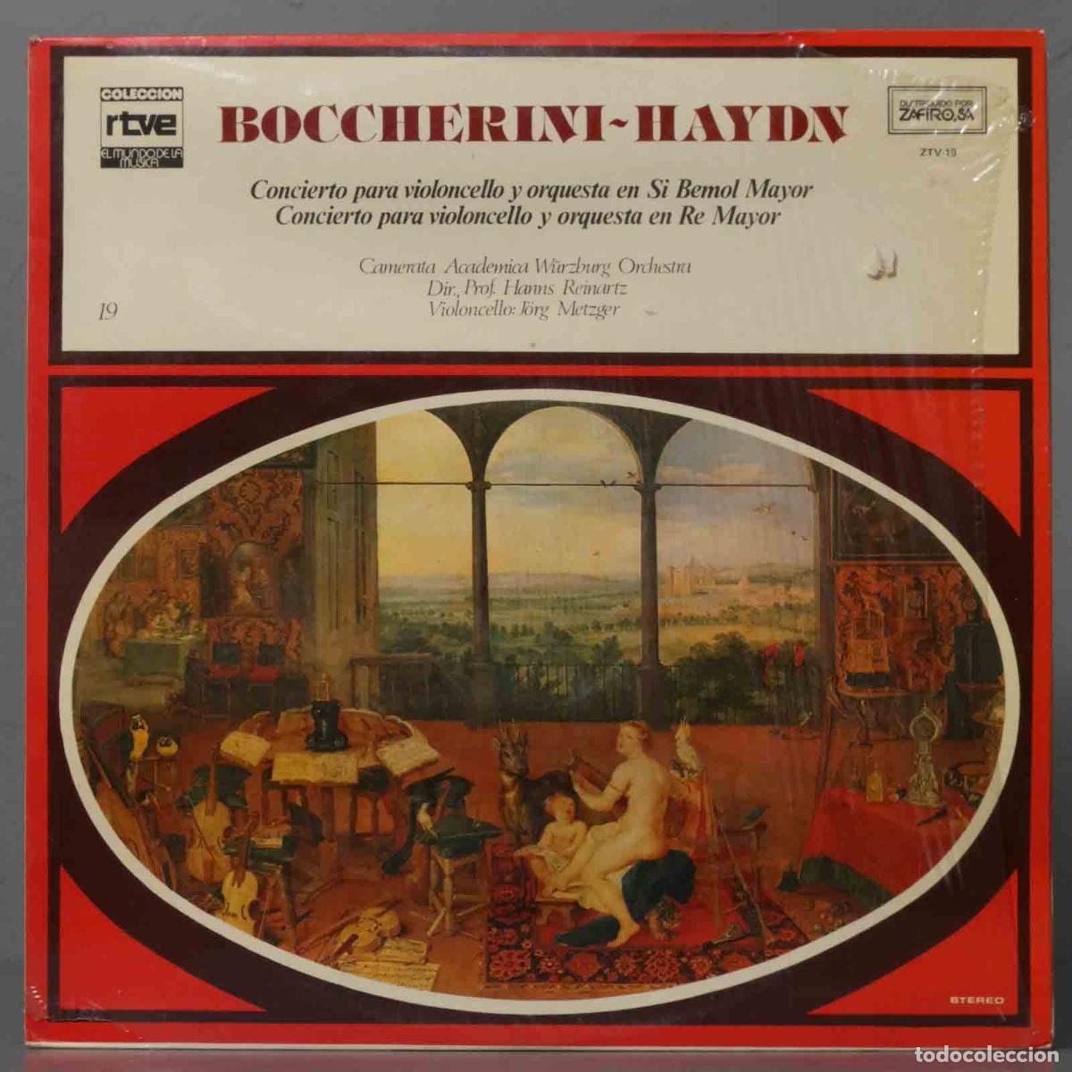 Discos de vinilo: LP. BOCCHERINI-HAYDN. COLECCION RTVE 19 - Foto 1