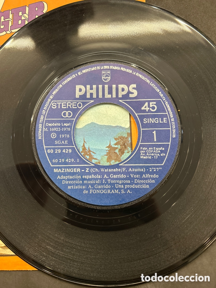 Discos de vinilo: Single Mazingyer Z - Foto 3