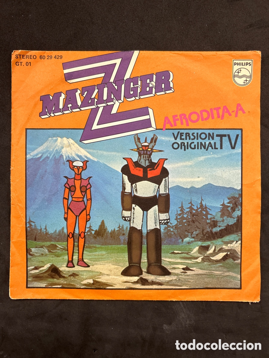Discos de vinilo: Single Mazingyer Z - Foto 1