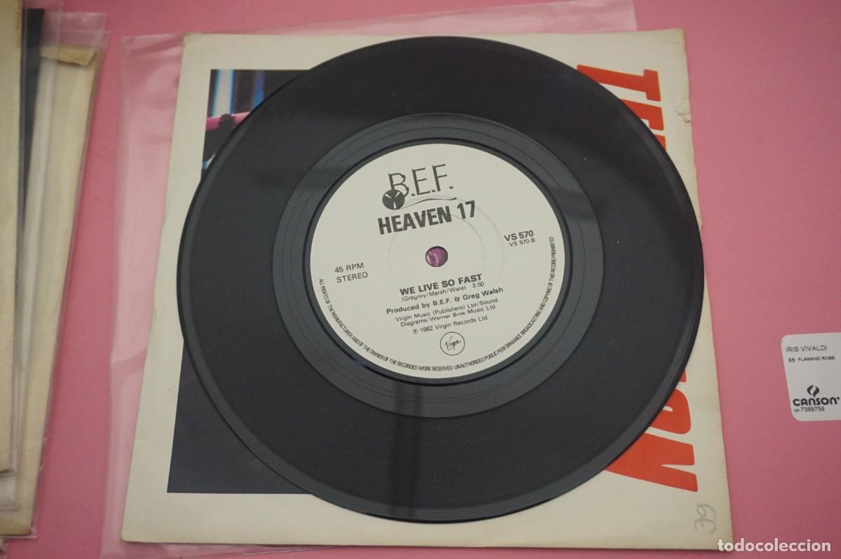 Discos de vinilo: Heaven 17 - Temptation (7&rdquo;, Single) - VINILO EN EXCELENTE ESTADO - Foto 1