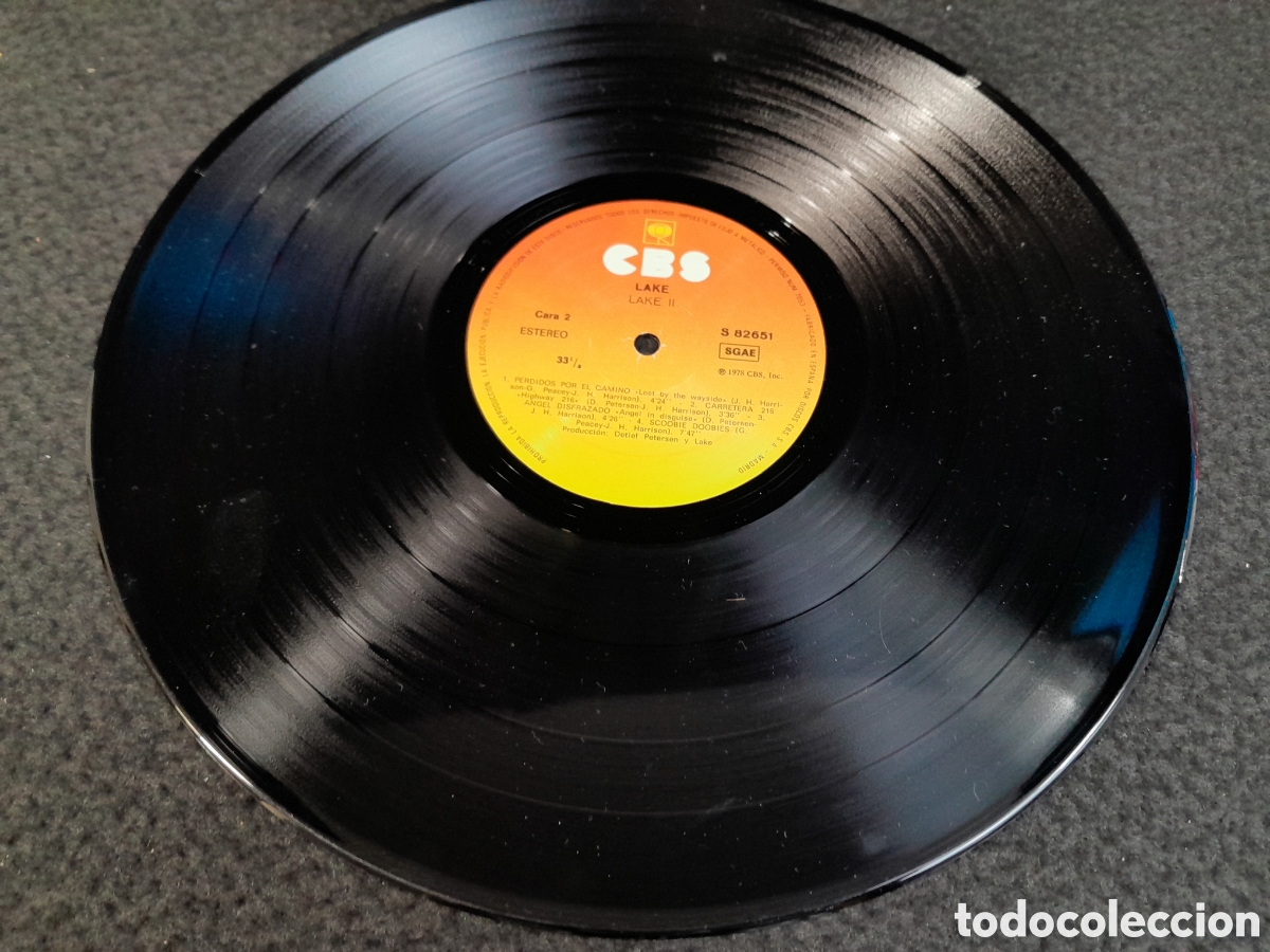 Discos de vinilo: LP-97. LP DISCO DE VINILO. LAKE. CBS. - Foto 2