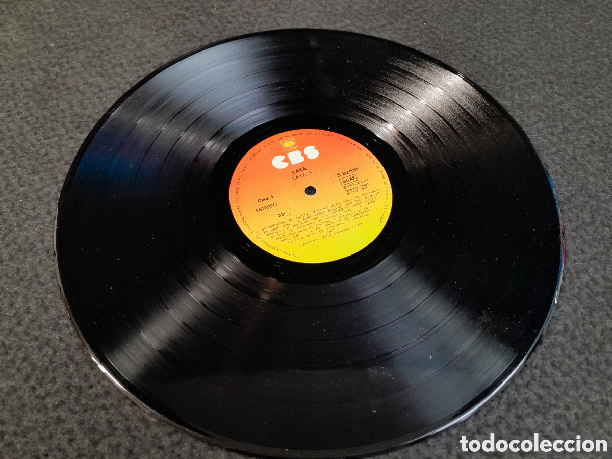 Discos de vinilo: LP-97. LP DISCO DE VINILO. LAKE. CBS. - Foto 3