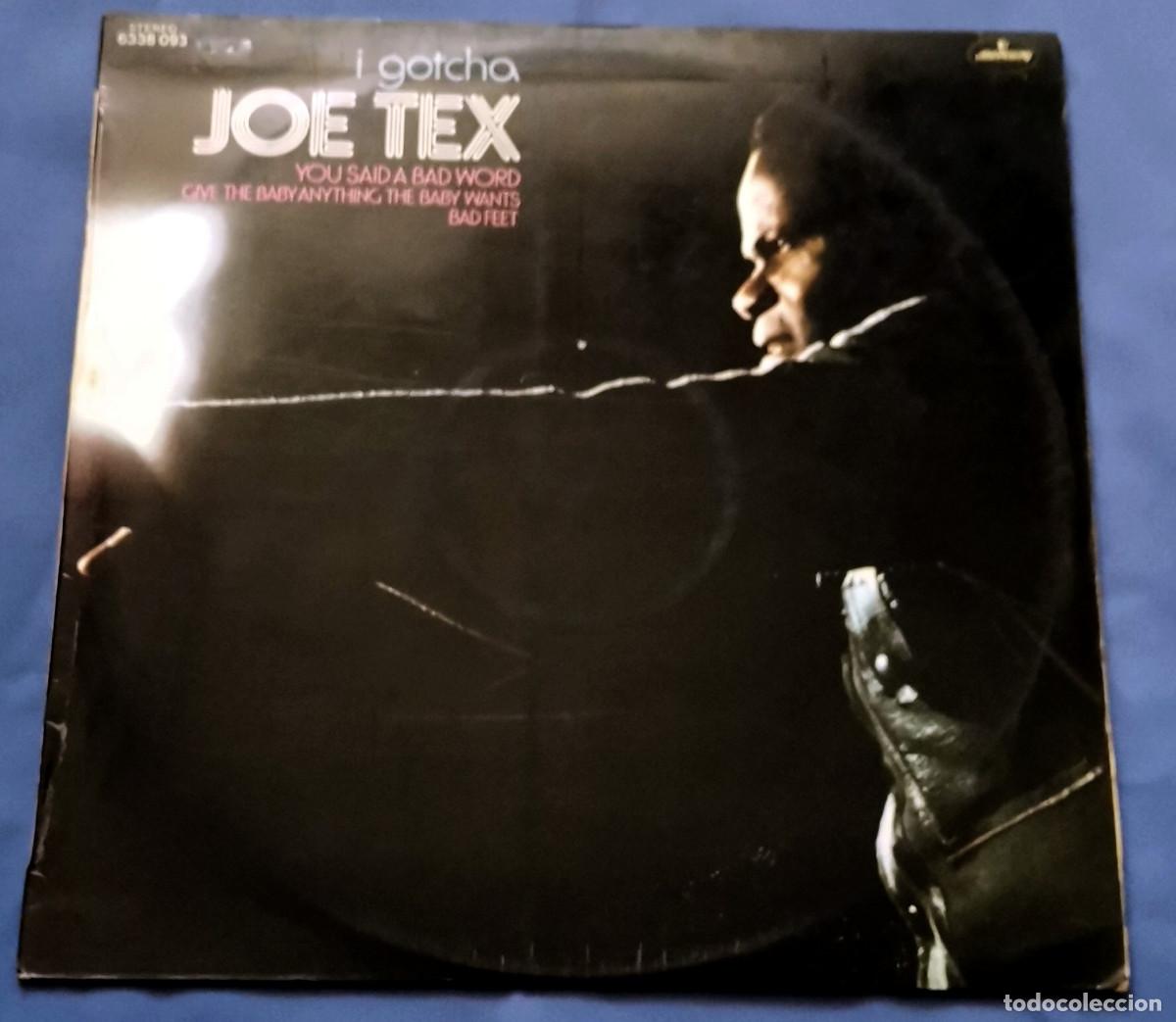 Discos de vinilo: Joe Tex &lrm;&ndash; I Gotcha LP, Spain 1972 - Foto 1