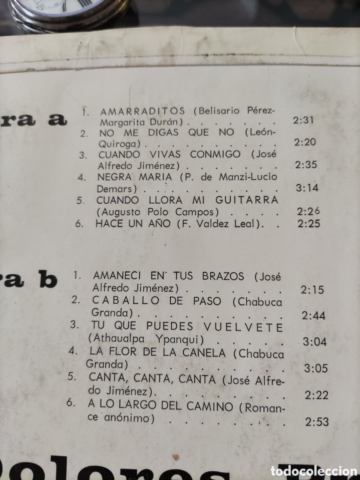 Discos de vinilo: Disco LP M Dolores Pradera - Foto 2