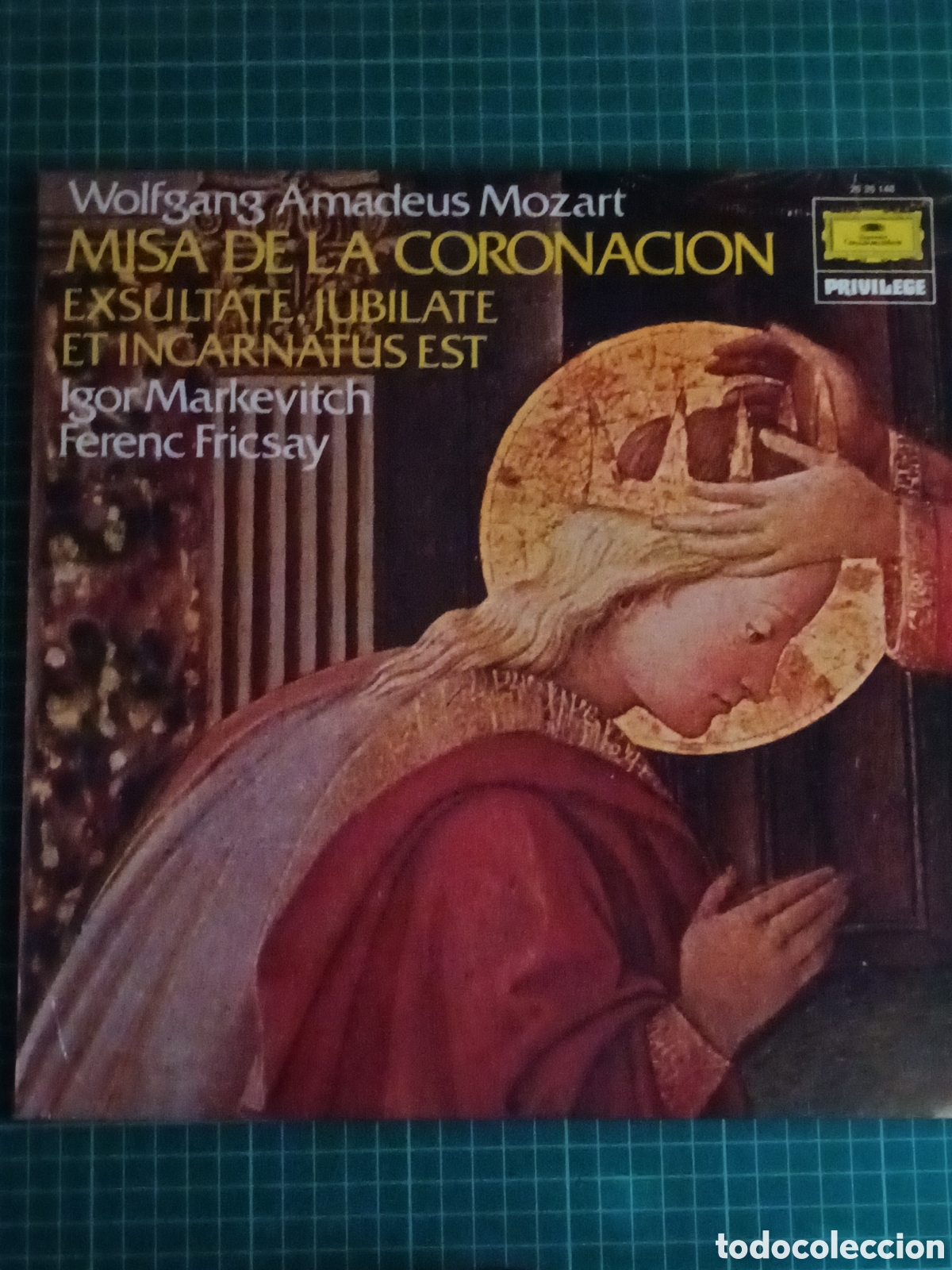 Discos de vinilo: Mozart misa de la coronacion - Foto 1