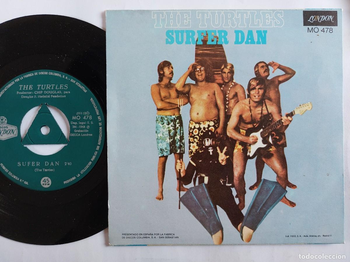 Discos de vinilo: THE TURTLES - 45 Spain - MINT * ELEONORE / SURFER DAN - Foto 2