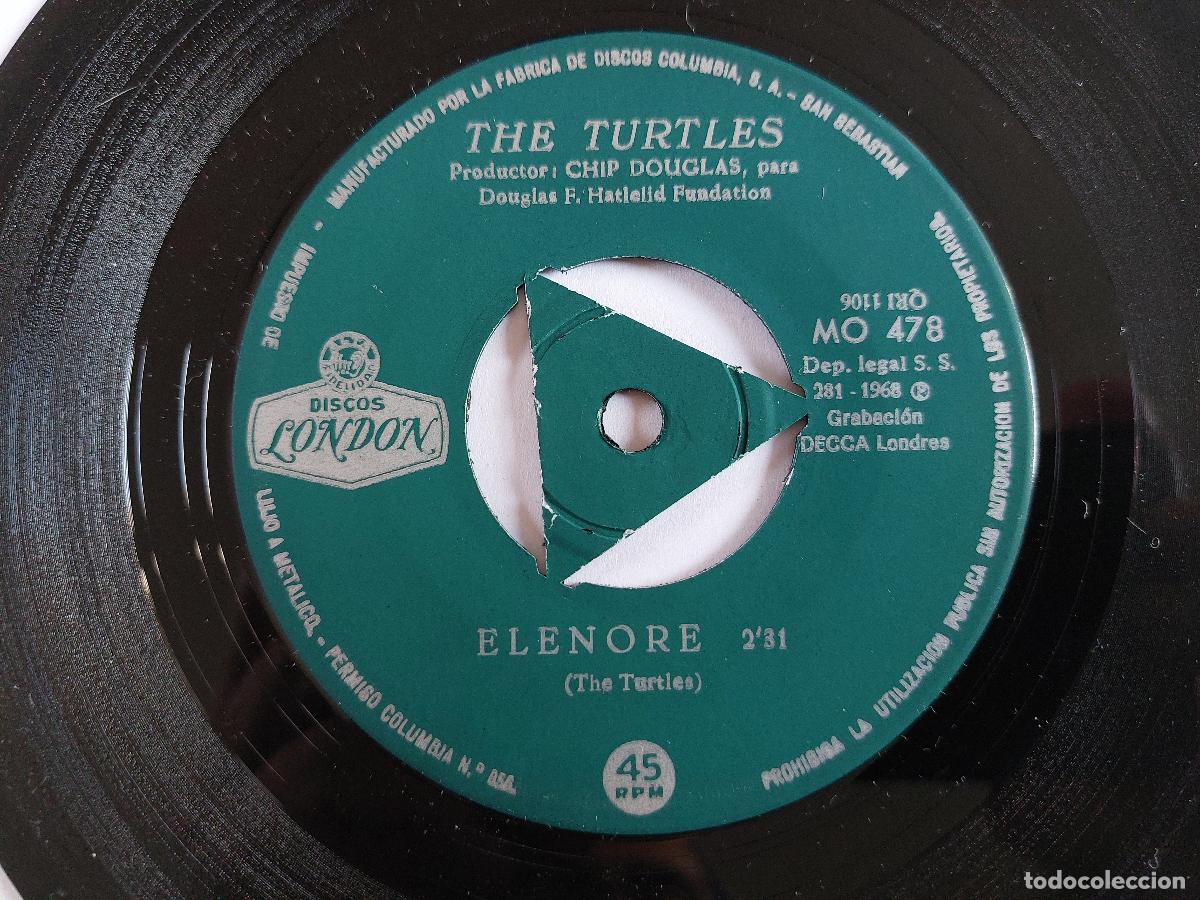 Discos de vinilo: THE TURTLES - 45 Spain - MINT * ELEONORE / SURFER DAN - Foto 3