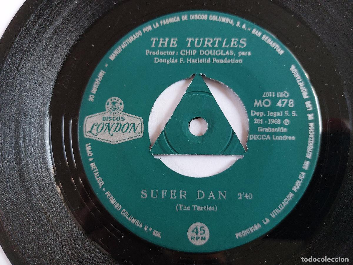 Discos de vinilo: THE TURTLES - 45 Spain - MINT * ELEONORE / SURFER DAN - Foto 4