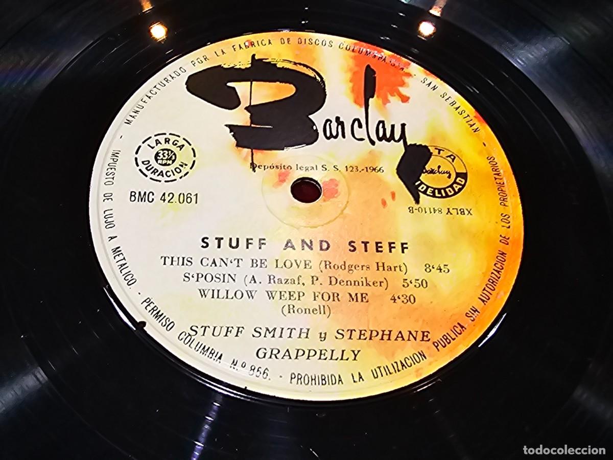 Discos de vinilo: Lp stuff and steff lp spain jazz - Foto 2