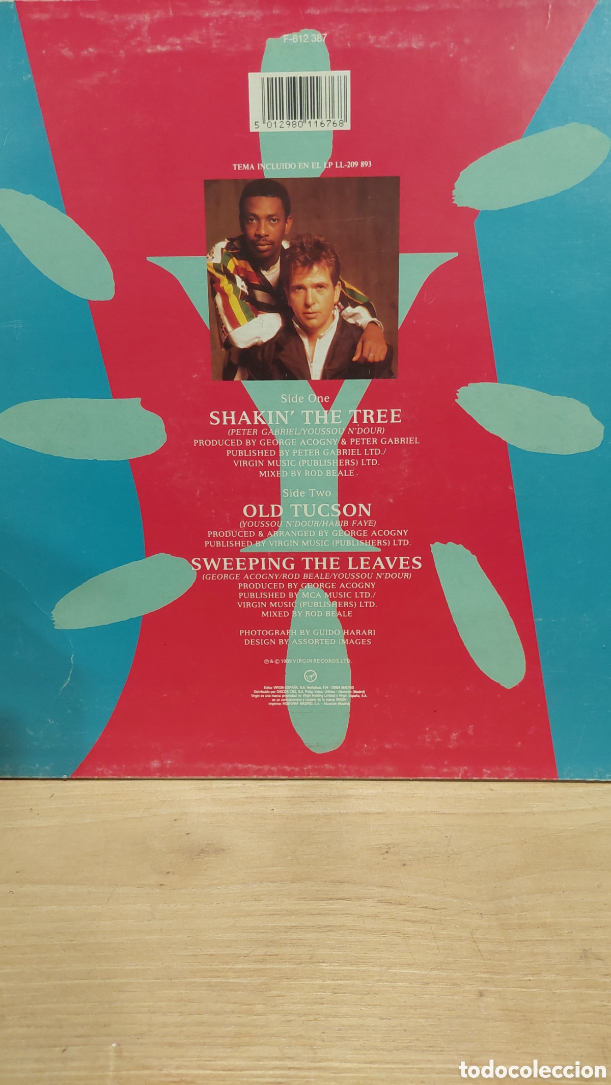 Discos de vinilo: Maxi peter grariel Shakira the tree - Foto 2
