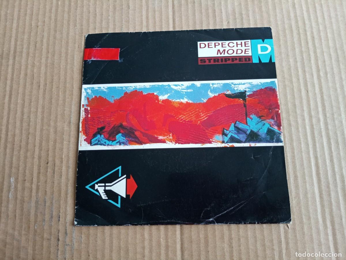 Discos de vinilo: DEPECHE MODE - STRIPPED SINGLE 1986 EDICION ESPA&Ntilde;OLA - Foto 1