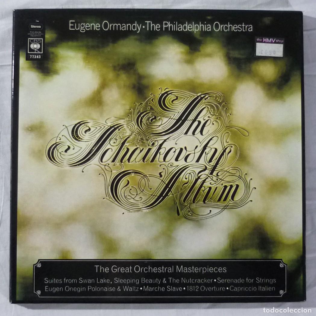 Discos de vinilo: Caja con 3 LPs vinilo The Tchaikovsky Album Eugene Ormandy - Foto 1