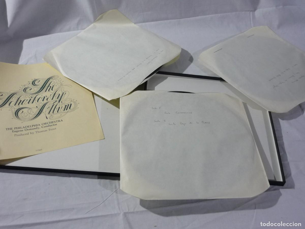 Discos de vinilo: Caja con 3 LPs vinilo The Tchaikovsky Album Eugene Ormandy - Foto 3