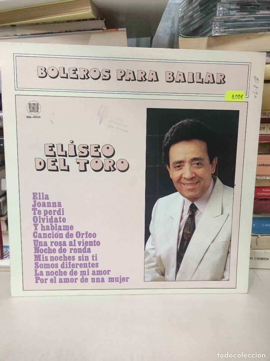 Discos de vinilo: ELISEO DEL TORO BOLEROS PARA BAILAR - Foto 1