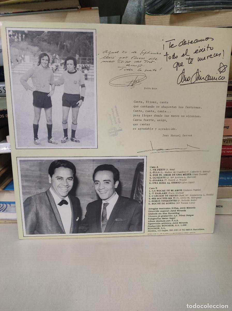 Discos de vinilo: ELISEO DEL TORO BOLEROS PARA BAILAR - Foto 2