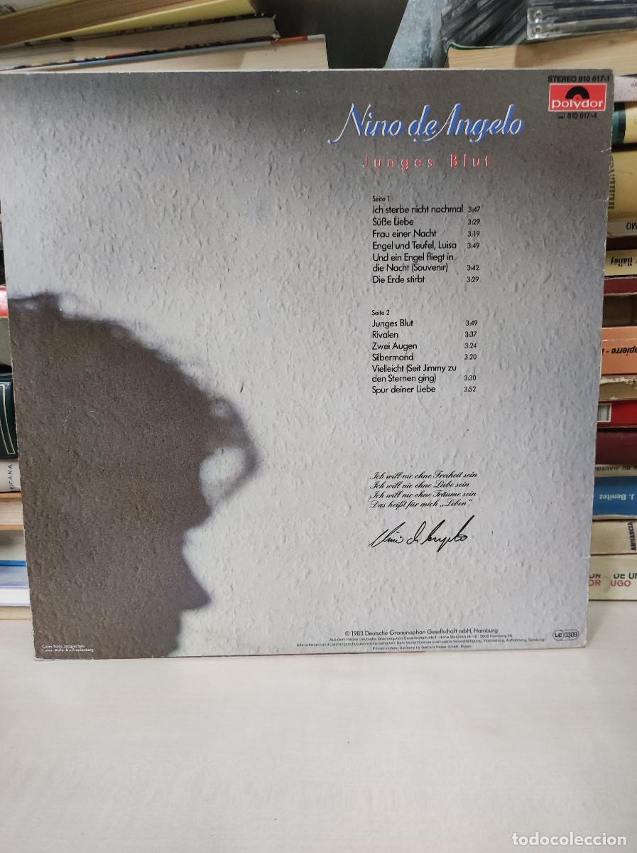 Discos de vinilo: Nino de Angelo &ndash; Junges Blut - Foto 2