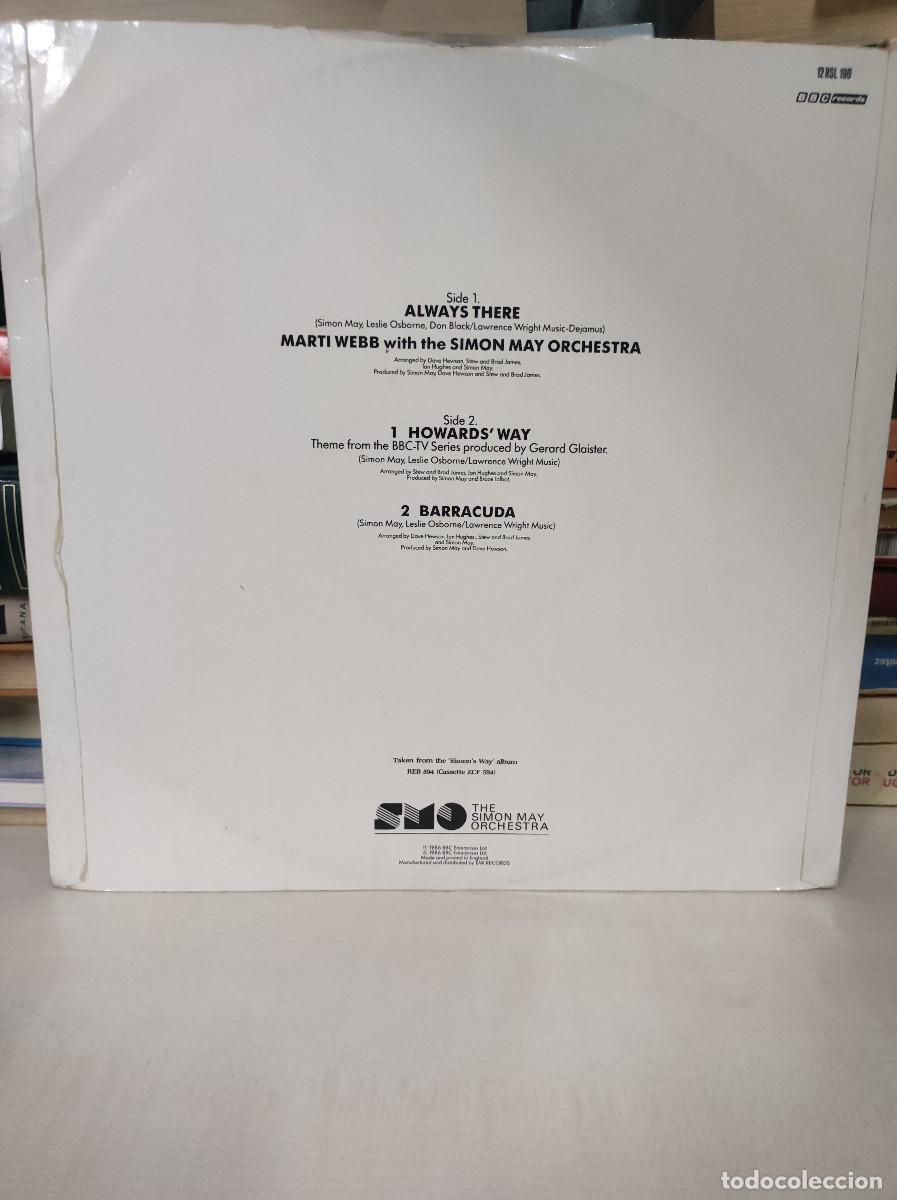 Discos de vinilo: Marti Webb With The Simon May Orchestra &ndash; Always There - Foto 2