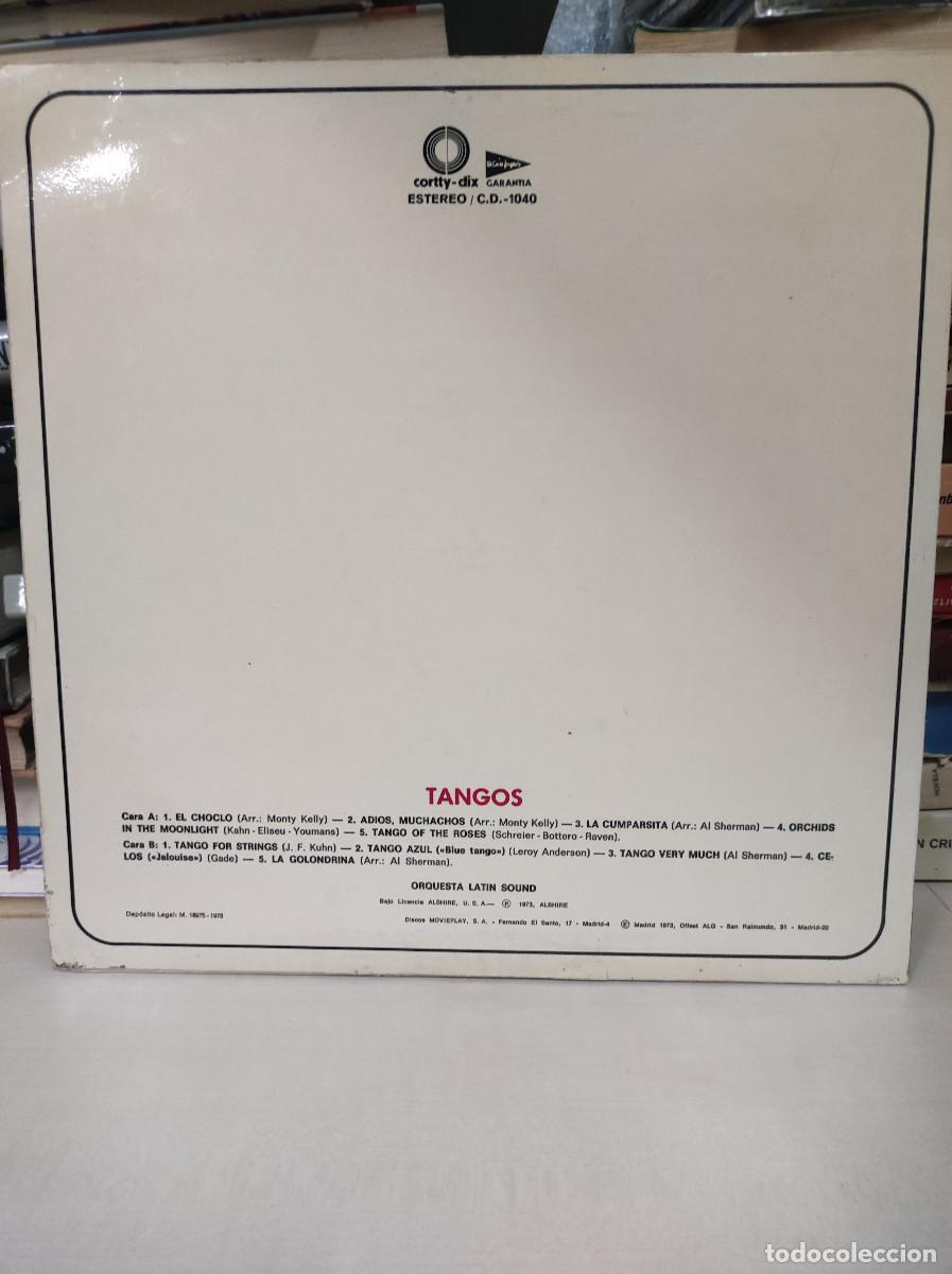 Discos de vinilo: TANGOS TANGO AZUL ADIOS MUCHACHOS - Foto 2