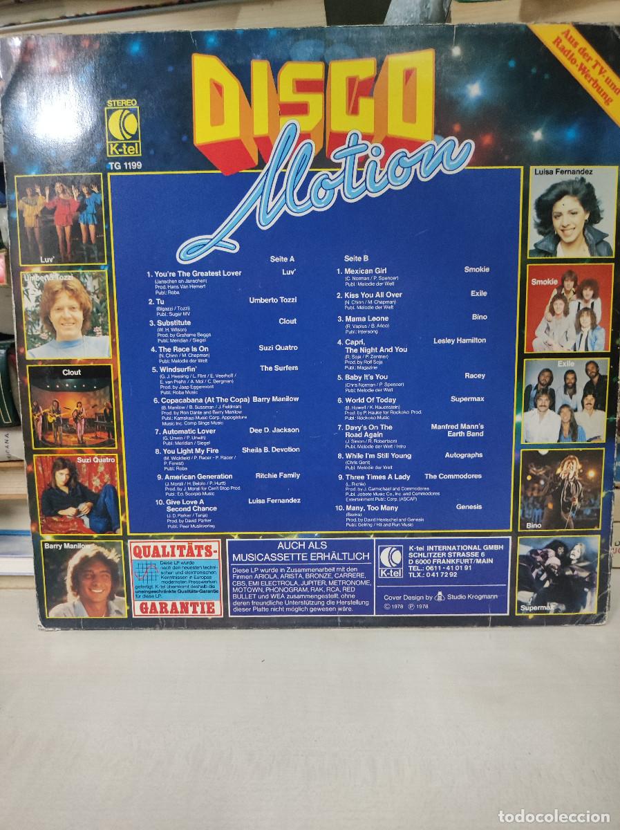 Discos de vinilo: Disco Motion - Foto 2