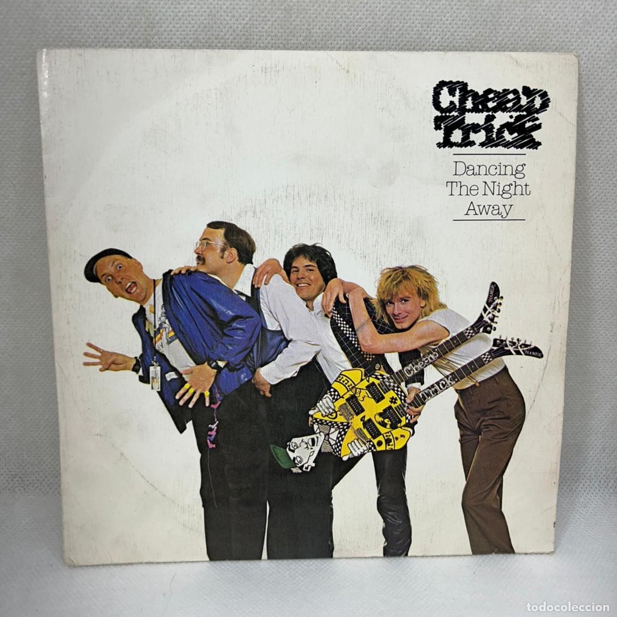 Discos de vinil: SINGLE CHEAP TRICK - DANCING THE NIGHT AWAY - ESPA&Ntilde;A - A&Ntilde;O 1983
