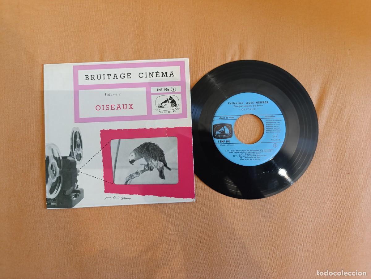 Discos de vinilo: Disco de vinilo Bruitage Cin&eacute;ma Volume 7: Oiseaux - Foto 5