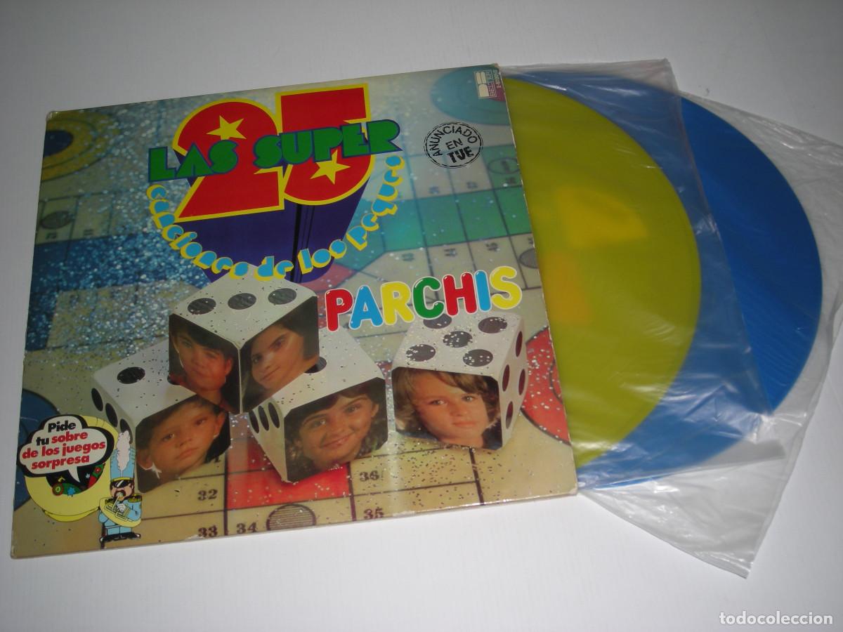 Discos de vinilo: PARCHIS DOBLE DISCO de VINILO Lp. Las Super 25 BELTER - Foto 2