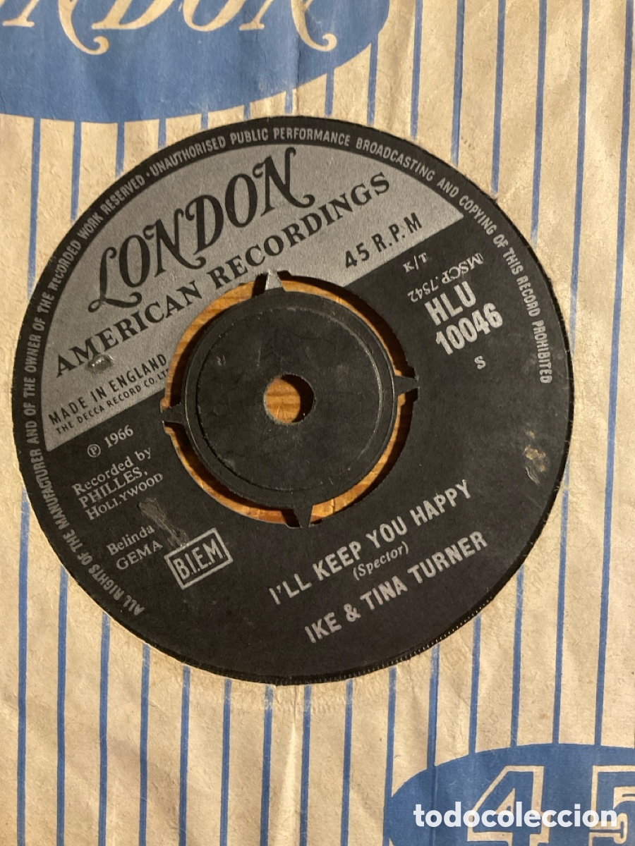 Discos de vinilo: Ike & Tina Turner River Deep&mdash;-Mountain High - Foto 2
