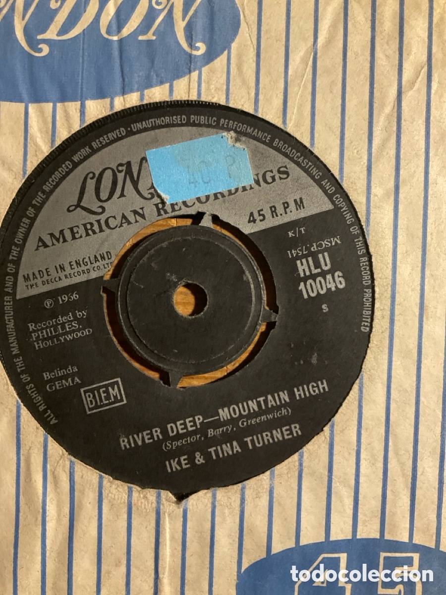 Discos de vinilo: Ike & Tina Turner River Deep&mdash;-Mountain High - Foto 1