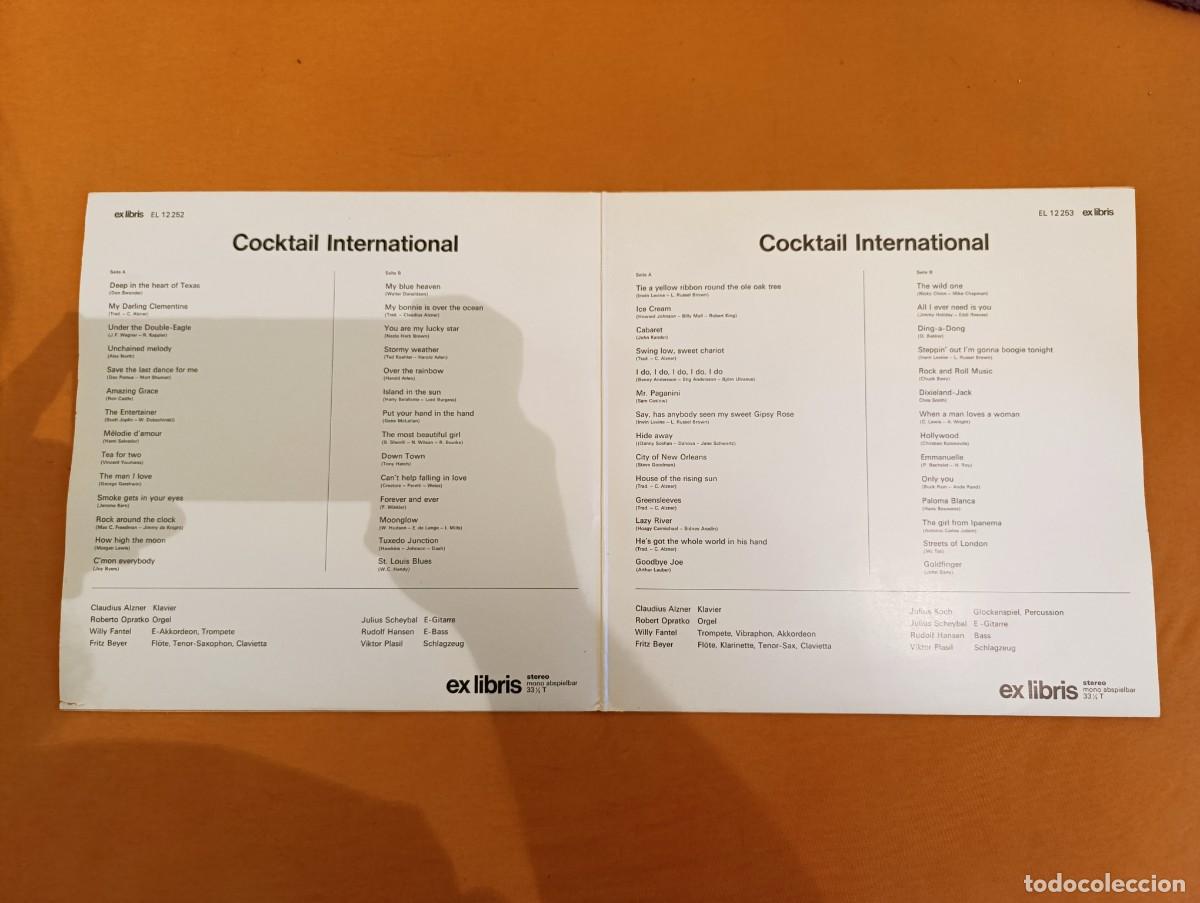 Discos de vinilo: Disco de vinilo Various &ndash; Cocktail International - Foto 4