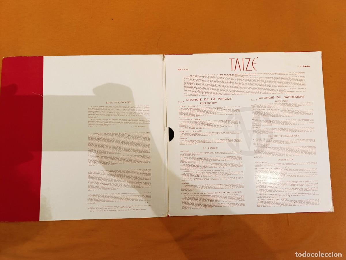 Discos de vinilo: Disco de vinilo Taiz&eacute; &lrm;&ndash; Nuit De No&euml;l - Foto 3