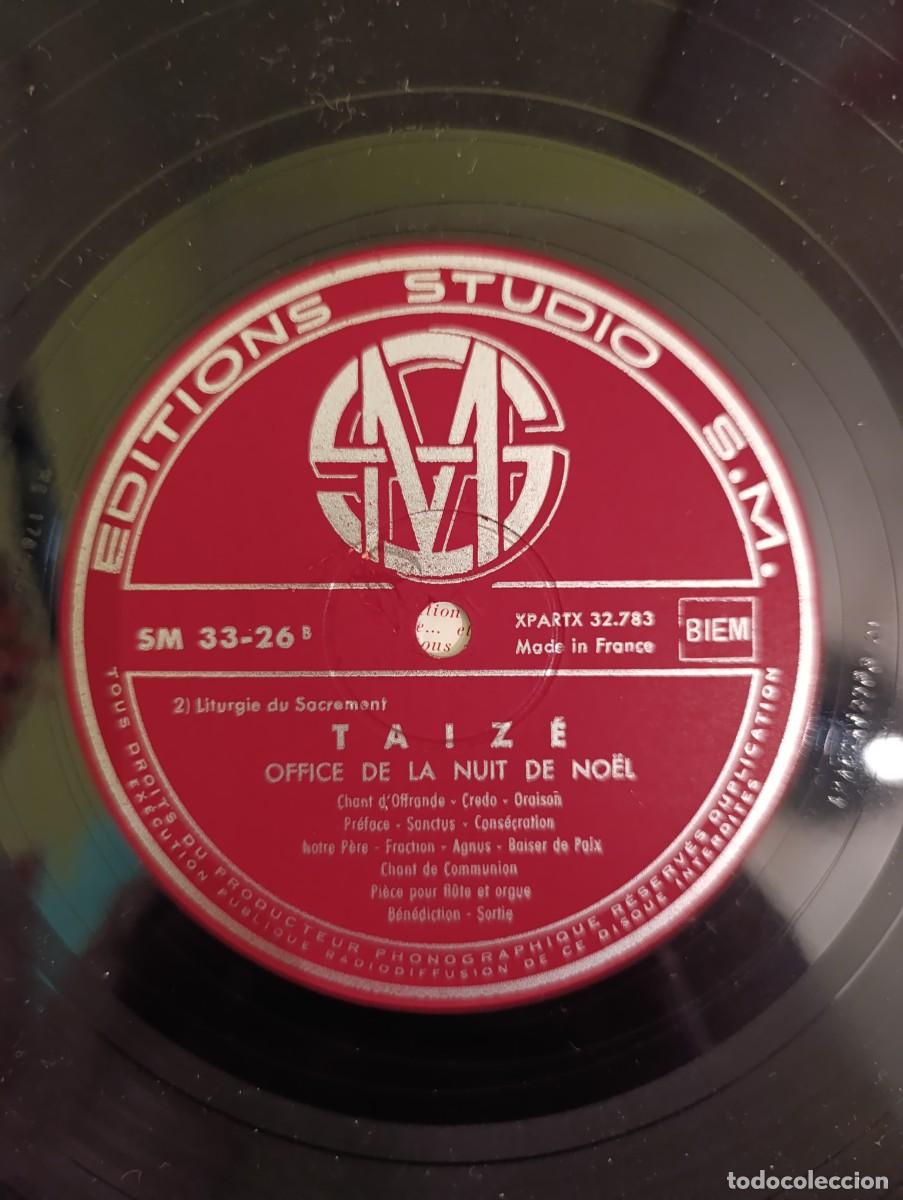 Discos de vinilo: Disco de vinilo Taiz&eacute; &lrm;&ndash; Nuit De No&euml;l - Foto 7