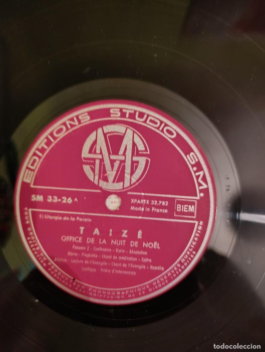 Discos de vinilo: Disco de vinilo Taiz&eacute; &lrm;&ndash; Nuit De No&euml;l - Foto 8