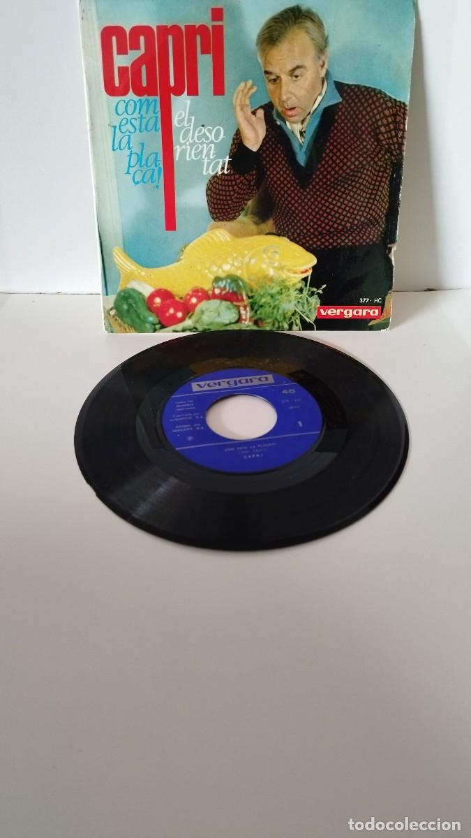 Discos de vinilo: Joan Capri &ndash; Com Est&agrave; La Pla&ccedil;a / El Desorientat,Vinilo Single 7&rdquo; - Foto 1