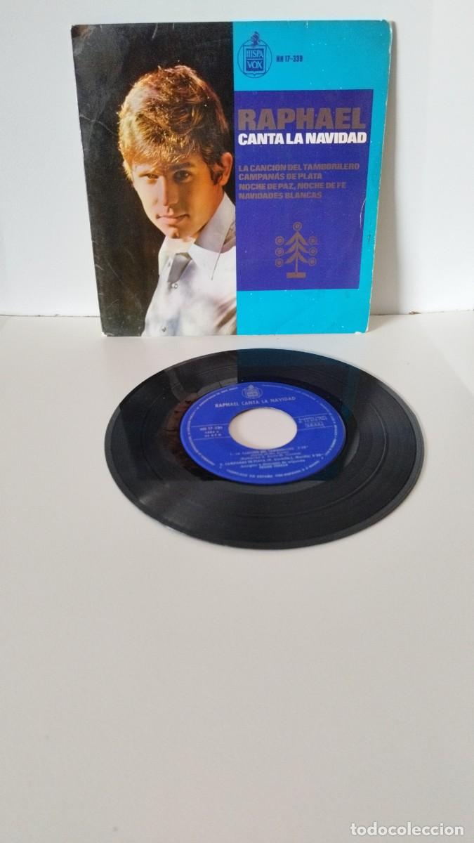 Discos de vinilo: Raphael &ndash; Raphael Canta La Navidad.Vinilo Single 7&rdquo; - Foto 1