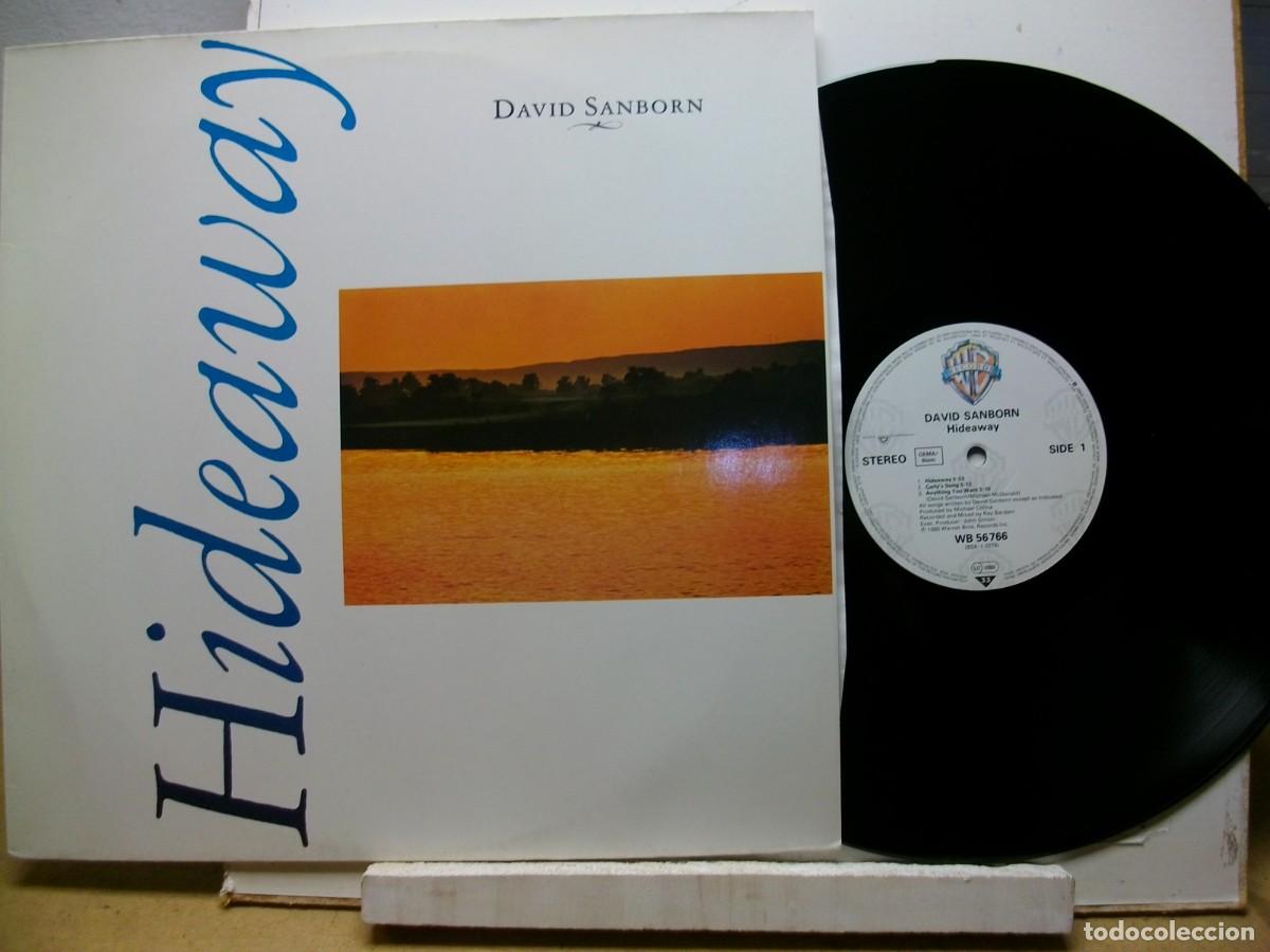 Discos de vinilo: David Sanborn &ndash; Hideaway LP USA 1980 - Foto 1
