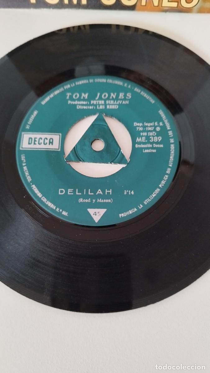 Discos de vinilo: Tom Jones &ndash; Delilah.Vinilo Single 7&rdquo; - Foto 2