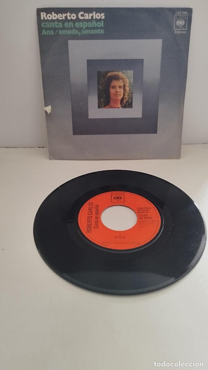 Discos de vinilo: Roberto Carlos &ndash; Canta En Espa&ntilde;ol.Single 7&rdquo; - Foto 1