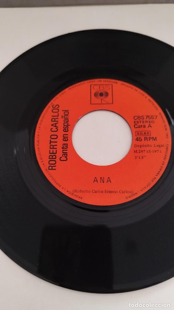 Discos de vinilo: Roberto Carlos &ndash; Canta En Espa&ntilde;ol.Single 7&rdquo; - Foto 2