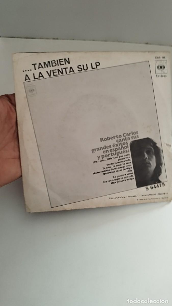 Discos de vinilo: Roberto Carlos &ndash; Canta En Espa&ntilde;ol.Single 7&rdquo; - Foto 3