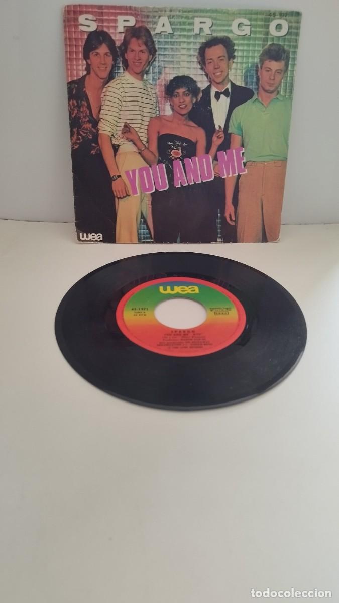 Disques de vinyle: SPARGO, YOU AND ME. single 7&rdquo;