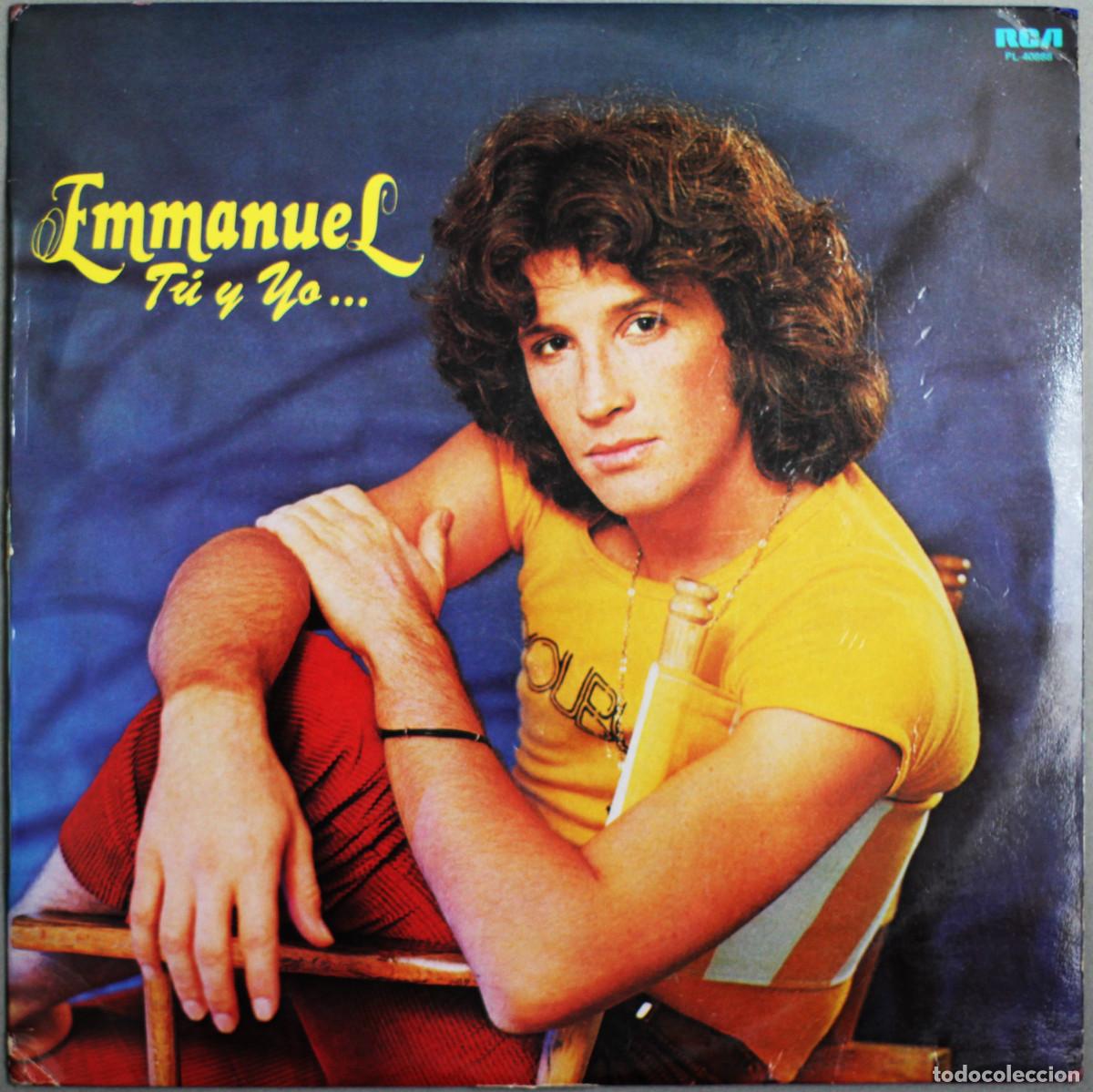 Disques de vinyle: EMMANUEL//TU Y YO//CON POSTER//1982//LP PROMOCIONAL//RCA