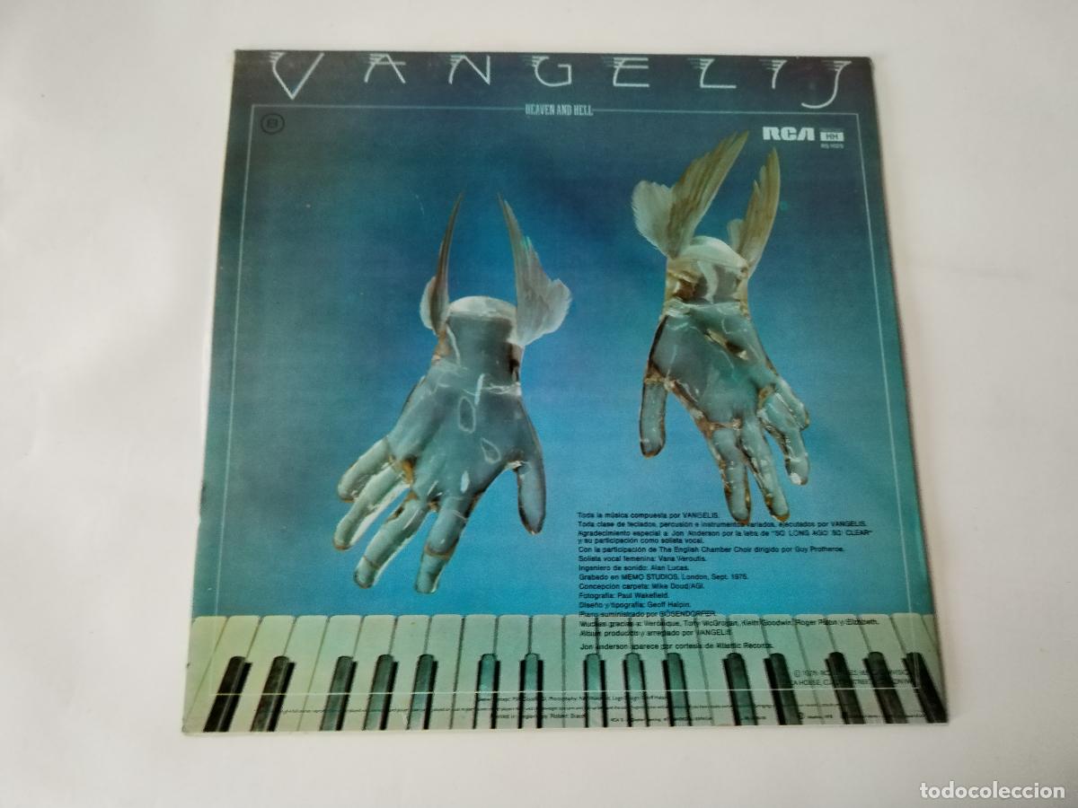 Discos de vinilo: vangelis- heaven and hell - c123 - Foto 2